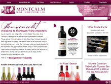 Tablet Screenshot of montcalmwines.com